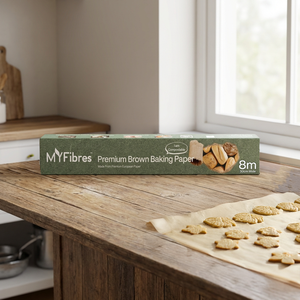 Rollo de Papel para Hornear Europeo de 30 cm x 15 m, Resistente al Calor, Ecológico, Biodegradable, Recubierto de Silicona, Doble Cara - Product Image 2
