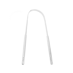 Grattoirs à langue de qualité médicale, outils de nettoyage hygiénique réutilisables en métal pour adultes et enfants, grattoirs pour la santé bucco-dentaire - Product Image 1