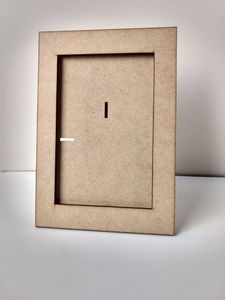 H a CRAFT Eco-Friendly Wood Painting <b>Frame</b> with Full Color Print Modern <b>Design</b> Rectangle Shape Vertical Orientation <b>Wall</b> Mount - Product Image 6
