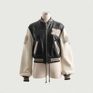 Veste en cuir de style Genz de haute qualité, très élégante et cool - Product Image 1