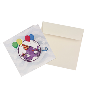 Carte de vœux 3D pop-up personnalisée, motif pieuvre mignon pour fête d'anniversaire, vente en gros, carte de vœux 3D faite à la main, fabricant OEM/ODM - Product Image 5