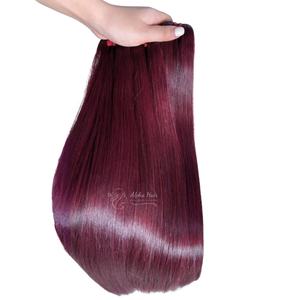 Extensiones de cabello humano recto de hueso barato más vendido al mejor precio de fábrica y pelucas frontales estilo alineado con cutícula súper caliente - Product Image 1