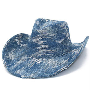 Elegante Sombrero Vaquero de Cuero Estilo Western - Moderno, Informal, para Pesca, Invierno, Fiestas, Viajes, Unisex - Product Image 3