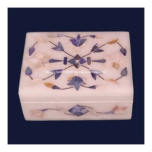 La mejor calidad de todo tipo de caja de incrustaciones de mármol de producción diferente con uso de Material de nácar para caja de regalo de clase empresarial - Product Image 1