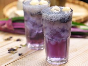 Authentic Vietnamese Herbal <b>Tea</b> <b>Set</b> with Butterfly Pea Flowers and Lotus Seeds for Natural Wellness and Relaxation - Product Image 4