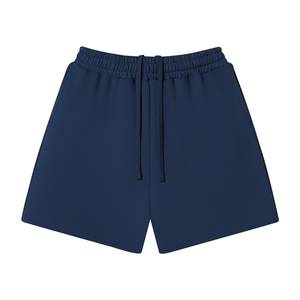 Shorts personnalisés 100 % coton avec cordon de serrage, couleur unie, fabrication OEM ODM, tissu doux de qualité supérieure, marque privée, production en gros - Product Image 4
