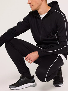 Conjunto Deportivo de Hombre con Capucha y Logotipo Frontal, 100% Algodón, Secado Rápido y Transpirable, Ropa Deportiva Informal - Product Image 5