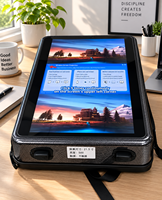 Layar LCD Digital Signage Portabel Tahan Air Android 21,5 Inci untuk Iklan, Acara, dan Promosi Ritel