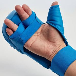 Gants de karaté et de taekwondo approuvés WKF, mitaines de sparring, logo personnalisé, unisexe, matériau PU de haute qualité, respectueux de l'environnement, vente en gros OEM - Product Image 5