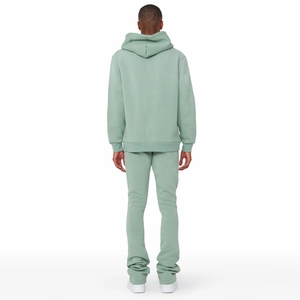 Unisex Custom Digital Printed 100% Nylon 320gsm Waterproof Windproof Quick Dry Sporty Hooded Straight Leg Winter Tracksuit - Product Image 4