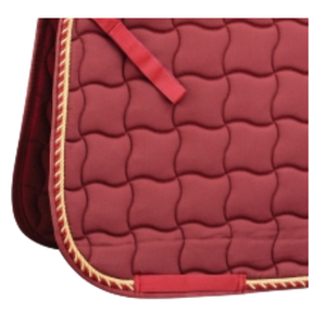 Tapis de selle matelassés élégants à succès avec doublure polaire et cordon pour l'équitation sportive, emballage personnalisé, équestre standard - Product Image 2