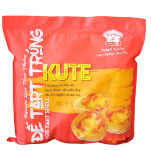 Meilleure Vente Fabricant HALAL Tarte Non Cuite Vietnam OEM/ODM Dessert Congelé Coque de Tarte aux Œufs Portugaise Petite Taille 720G Pâtisserie - Product Image 1