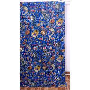 Couverture Kantha indienne faite à la main, vintage, écologique, réversible, brodée, double taille, 100% coton, pour usage domestique - Product Image 3