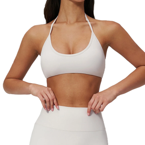 Summer Halter Yoga Bra Women Shockproof Running Sports <b>Underwear</b> Gym Fitness Bra Female Workout Yoga <b>Underwear</b> Sports Crop Top - Product Image 1