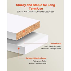 Armadio Moderno a 3 Cassetti con Altezza Regolabile, Sistema di Organizzazione Guardaroba in Legno con 4 Unità Retrattili - Product Image 6