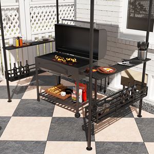 Conjunto de Muebles de Patio con Toldo, Gazebo y Pérgola - Product Image 6