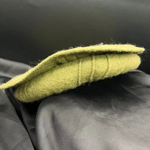 Gorro Pakol Tradicional Peshawari Chitrali, Hecho a Mano con Lana, para Hombre y Mujer, Cálido para Invierno, Estilo Étnico, Color Verde Salvia - Product Image 4