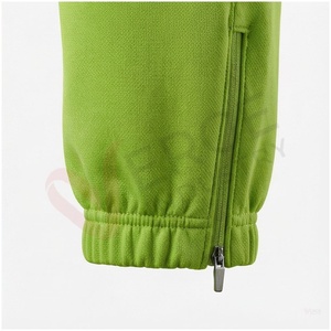 Conjunto Deportivo para Hombre con Capucha Verde, Manga Larga, Cierre Frontal con Cremallera, Bolsillos Laterales, Transpirable, Corte Regular, para Primavera - Product Image 6