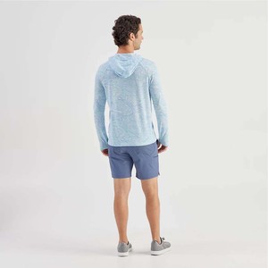 Sweat à capuche de pêche unisexe Topo, protection UV UPF 50, séchage rapide, respirant, léger, manches longues, performance extérieure, 100 % polyester - Product Image 5