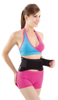 ALLWINWIN BSP07 Soutien corporel - Ceinture de soutien lombaire en fil de bambou pour la posture
