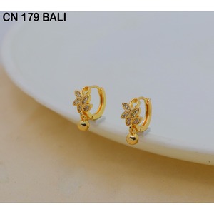 Trendy Fashion <b>Stud</b> Earrings Gold Plated Hoop Earring for Women Diamond <b>Stud</b> Earrings Fashion Jewellery Gold Plated Hoop Earring - Product Image 1