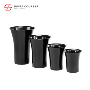 Seau à fleurs en plastique multi-tailles fabriqué à Taïwan, seau de présentation florale au sol pour fleuriste, jardin, pépinière - Product Image 5