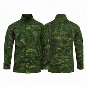 Vente chaude : Chemise de travail d'extérieur à manches longues camouflage, légère et respirante, uniforme utilitaire, vestes et manteaux personnalisés imprimés - Product Image 4