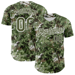 Breathable Camo Printed Baseball Jersey Short Sleeve Quick Dry 100% Polyester Full Button Sportswear Summer Winter Unisex - Product Image 5