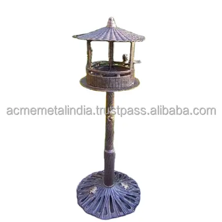 Vintage Design Bird Feeder Metal Garden Yard Farm Decors Bird Feeder Metal Birds Food Holder Best Quality Wholesale Supplies