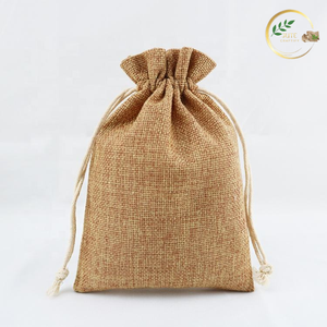 Bolsa de Almacenamiento de Granos de Café de Yute Biodegradable con Forro Interior para Protección de la Frescura - Product Image 2