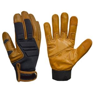 Fournisseurs d'usine directs Gants de travail de sécurité en cuir de haute qualité anti-coupure sur mesure pour la protection des mains en plein air Pakistan - Product Image 1