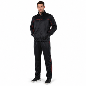Conjunto Deportivo Personalizado para Hombre, Traje para Correr, Trotar, Gimnasio, Entrenamiento, Chaqueta con Cierre, Pantalones Deportivos, Ropa Deportiva para el Mercado Estadounidense, Comprador OEM - Product Image 1