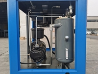 Compresseur d'air à vis bi-étagé PM VSD 15KW 20HP, double étage, 7Bar 8Bar 10Bar 13Bar, prix usine industriel