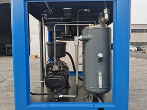 Compresseur d'air à vis bi-étagé PM VSD 15KW 20HP, double étage, 7Bar 8Bar 10Bar 13Bar, prix usine industriel - Product Image 6