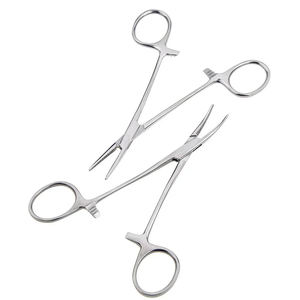 Pinzas Hemostáticas Manuales de Acero Quirúrgico Hosanna, Pinzas de Bloqueo Rectas, Instrumento Médico de Alta Calidad con Certificación CE - Product Image 2