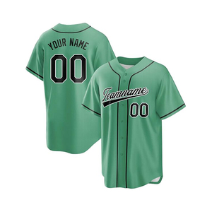 Camiseta de Béisbol de Alta Calidad, Diseño Personalizado, Transpirable, de Secado Rápido, Uniforme Deportivo, Múltiples Tallas, Camiseta para Juego en Equipo - Product Image 1