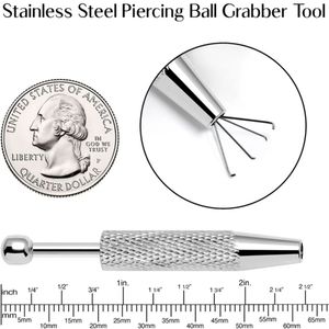 Piercing Ball <b>Grabber</b> <b>Tool</b> 2.48 Inch Length - Product Image 5