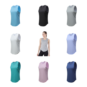 Chaleco Deportivo Americano sin Mangas, Transpirable, de Secado Rápido, para Entrenamiento, sin Espalda, Ajustado, para Verano, Talla Grande para Mujer - Product Image 4