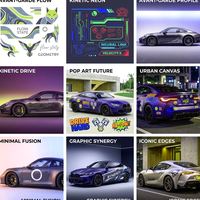 Calcomanías Personalizadas para Autos, Resistentes a los Rayos UV, de Vinilo PVC, Gráficos para Ventanas de Automóviles, Resistentes a la Intemperie, Etiquetas Promocionales de Marca