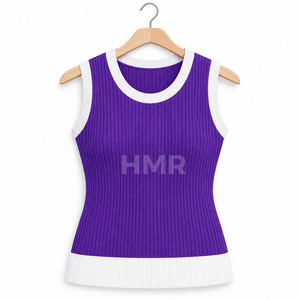 HMR Sorority Sisterhood <b>Sweaters</b> Sleeveless Custom Design Jacquard <b>Cardigan</b> <b>Sweater</b> Knit Vest Fashion Outerwear - Product Image 5