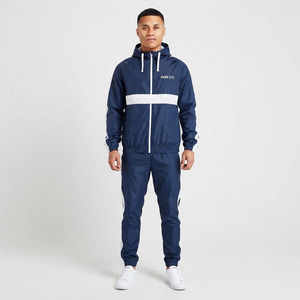 Sudadera con Capucha Deportiva Hawk Eye para Hombre, Corte Ajustado, Forro Polar de 300g, Invierno, Conjunto Deportivo con Botones, Transpirable - Product Image 1