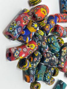 Conifer Handcrafted Millefiori Glass Beads Assorted <b>Floral</b> Pattern Lampwork Beads <b>Box</b> for Jewelry Making Crafts Necklace - Product Image 5