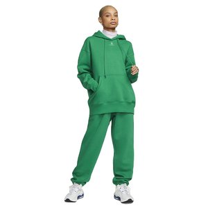 Conjunto de Sudadera con Capucha y Pantalones de Felpa Premium de Color Sólido para Mujer, Chándal de Algodón Informal para Invierno, Corte Holgado, Manga Larga - Product Image 1