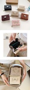 Fantabulous Quality Splendid Sales PU <b>Leather</b> Card Slots Rivet Decor Korean Style Tri-Fold Short Womens <b>Purses</b> Wallets Trade - Product Image 5