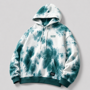 Sudadera con Cierre de Alta Calidad Active Squad, Mezcla de Algodón, Lavado Ácido, Estilo Urbano, Lavado a la Piedra, Vintage, Unisex - Product Image 5