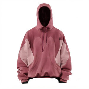 เสื้อฮู้ดผู้ชายสำหรับฤดูหนาว ผลิตจากโรงงานโดยตรง บริการ OEM ผ้าฝ้ายฟลีซ 100% ทรงปกติ ดีไซน์กระเป๋าแบบลำลอง ระบายอากาศได้ดี - Product Image 1