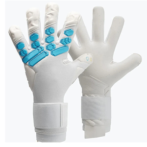 Guantes de Portero Profesionales WEMBLY SPORTS 3.55mm URG 2.0 de Cuero, Super Adhesivos, Antideslizantes, Impermeables, con Protección para los Dedos - Product Image 3