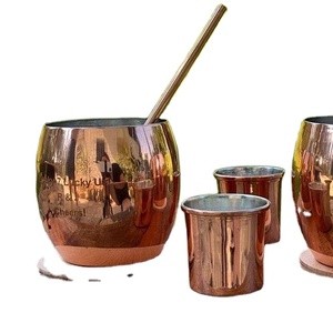 Mula de Moscú, superventas, taza de cobre, precio al por mayor, taza de café elegante, taza de cocina de acabado de moda utilizable para el hogar y la Oficina de lujo - Product Image 1