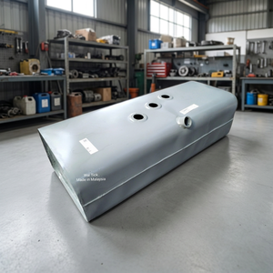 ถังน้ำมันดีเซลคุณภาพสูง 200L-1200L ผลิตจากเหล็กทนทาน แบบตะวันออก ใช้แทนถังเดิมสำหรับรถบรรทุกหนักฮีโน่ - Product Image 2