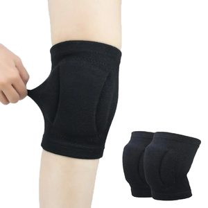 High Quantity Black Sponge <b>Knee</b> Sleeve <b>Compression</b> Running <b>Knee</b> Support Pads - Product Image 1